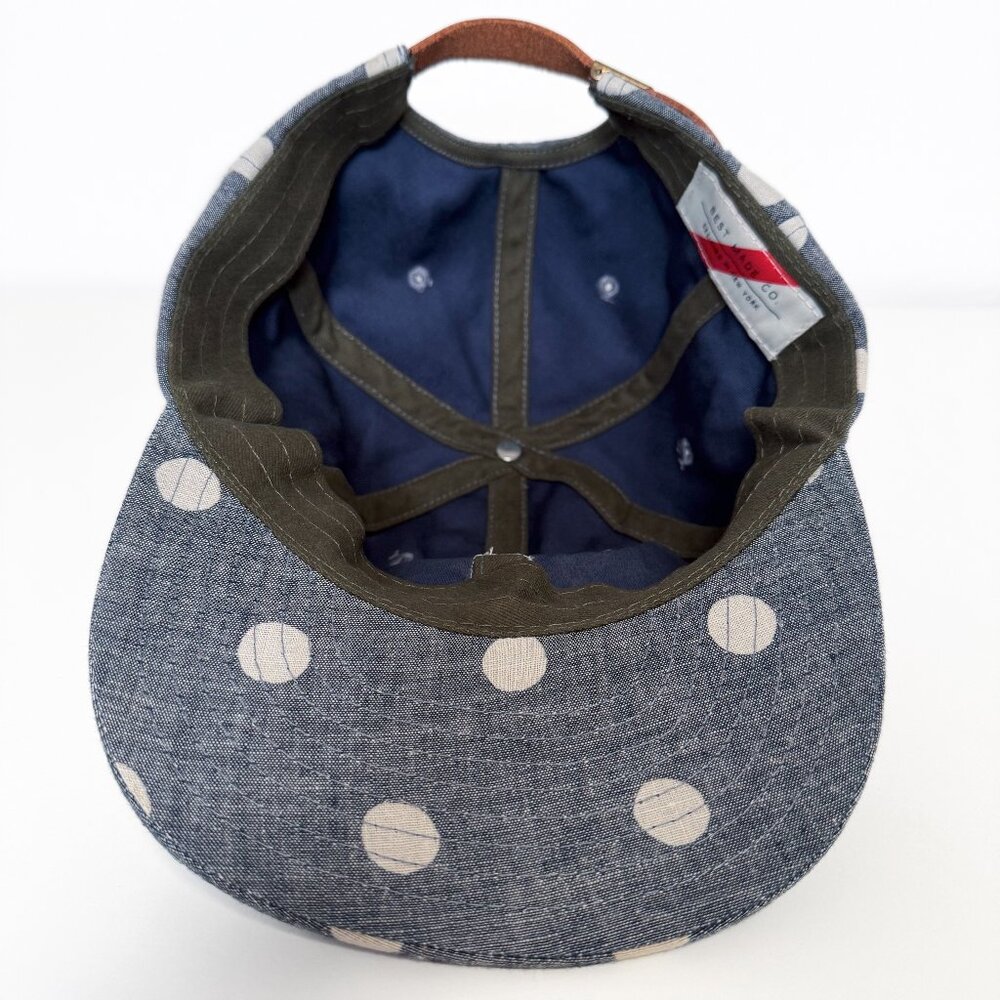 Best Made Co. Blue Chambray Polka Dot Hat - Picture 8 of 10
